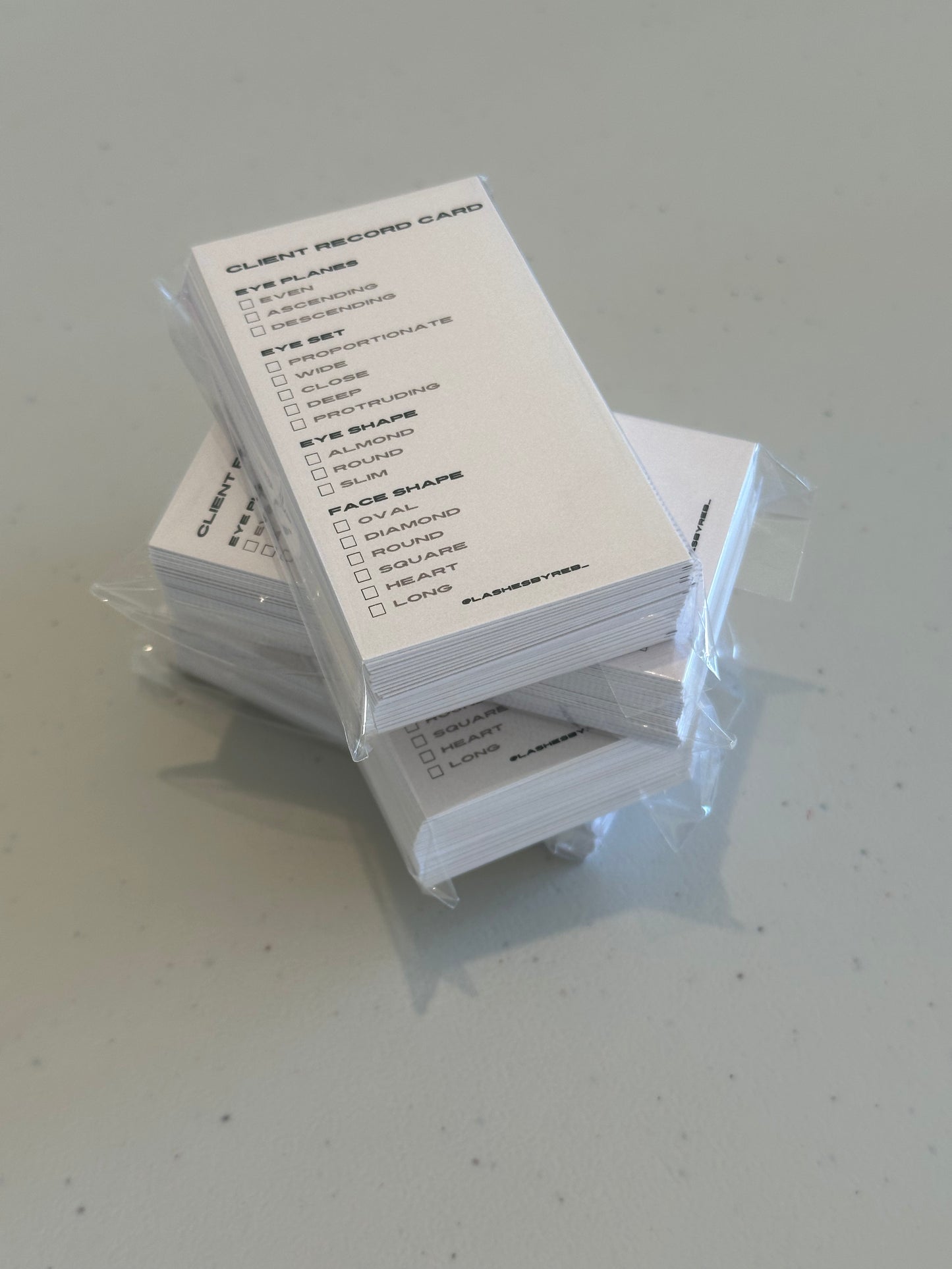 CLIENT RECORD CARDS | LBR