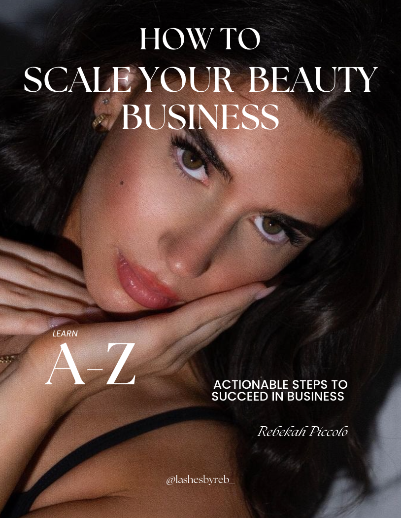 "HOW TO SCALE YOUR BEAUTY BUSINESS" MANUAL