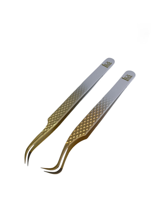 THE DIPPED DUO TWEEZER SET | LBR LASHESBYREB 